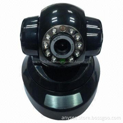 Wireless Wi-Fi Pan and Tilt Network IR Night Vision Security Surveillance IP Camera, RoHS, CE Marks